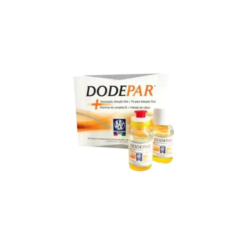 Dodepar Solução Oral 6 mL x20 ampolas