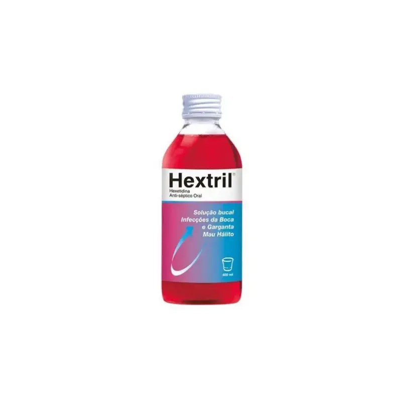 Hextril 1mg/ml Solução Bucal 400 ml Hextril 1mg/ml Solução Bucal 400 ml