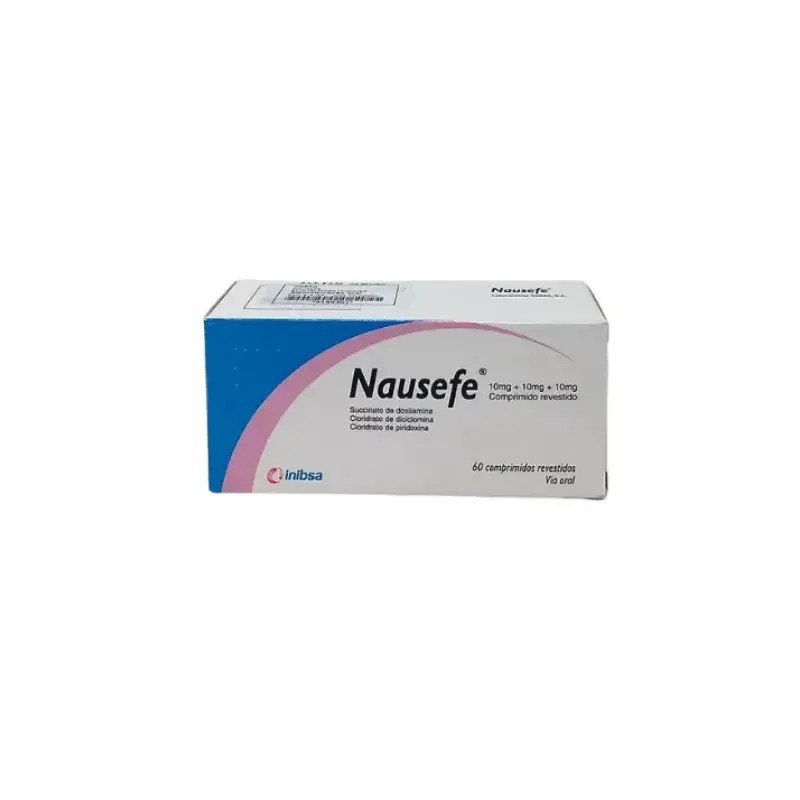 Nausefe 10/10/10 mg x60 Comprimidos Nausefe 10/10/10 mg x60 Comprimidos