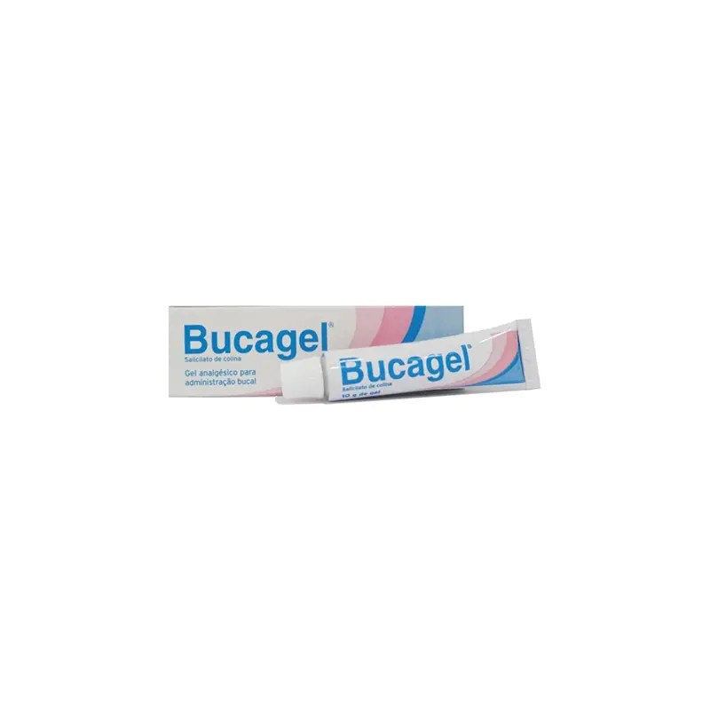 Bucagel , 87 mg/g Bisnaga 10 g Gel bucal Bucagel , 87 mg/g Bisnaga 10 g Gel bucal