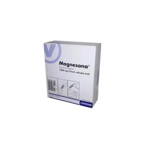 Magnesona 1500 mg/10 ml x 20 ampolas Magnesona 1500 mg/10 ml x 20 ampolas
