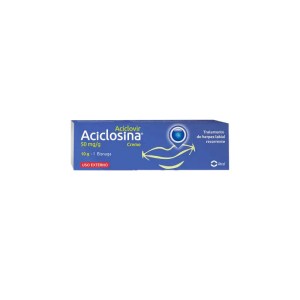 Aciclosina 50 mg/g-2 g x 1 creme bisnaga Aciclosina 50 mg/g-2 g x 1 creme bisnaga