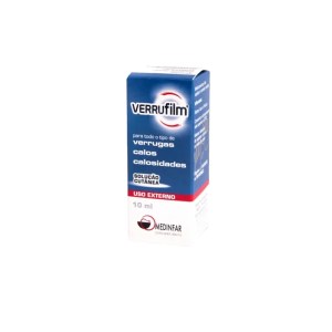 Verrufilm 167mg/g Solução Cutânea Gotas 10ml Verrufilm 167mg/g Solução Cutânea Gotas 10ml