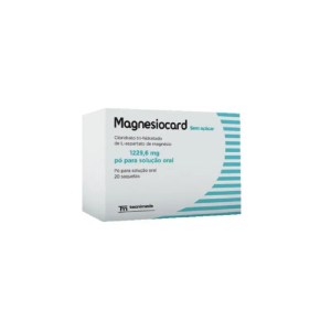 Magnesiocard 1229,6 mg x20 Saquetas Magnesiocard 1229,6 mg x20 Saquetas