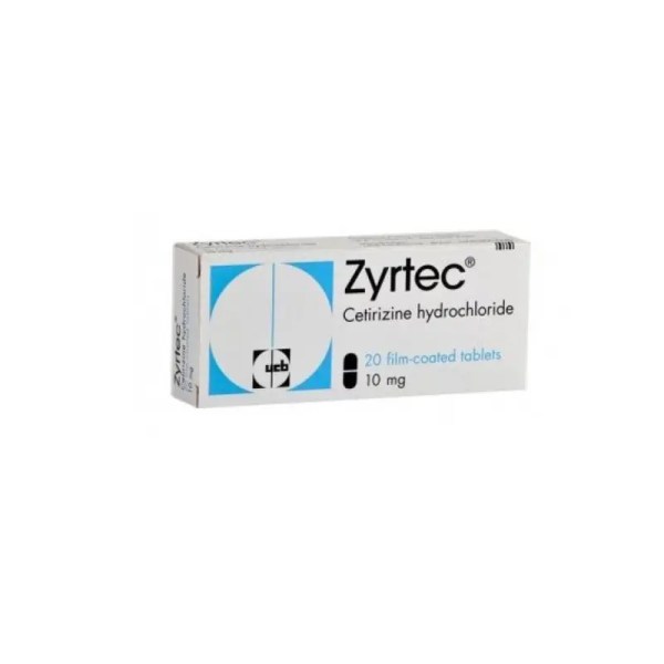 Zyrtec 10mg x20 comprimidos Zyrtec 10mg x20 comprimidos