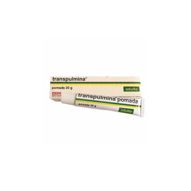 Transpulmina 25+100+50mg/g Pomada 20g Transpulmina 25+100+50mg/g Pomada 20g