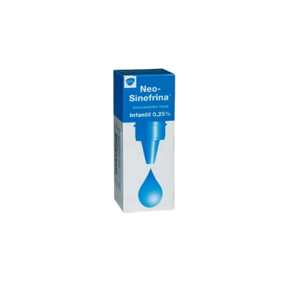 Neo-Sinefrina 2,5 mg/ml gotas 15 ml Neo-Sinefrina 2,5 mg/ml gotas 15 ml