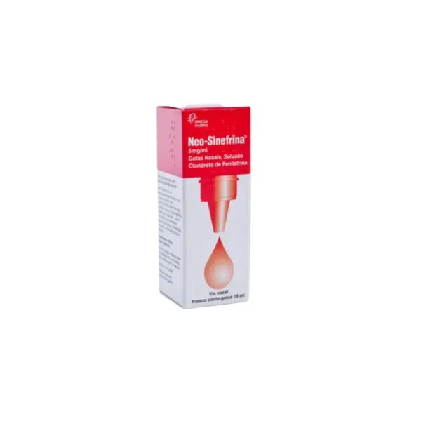 Neo-Sinefrina 5 mg/ml gotas 15 ml Neo-Sinefrina 5 mg/ml gotas 15 ml