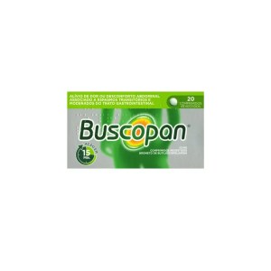 Buscopan 10 mg x20 comprimidos revestíveis Buscopan 10 mg x20 comprimidos revestíveis