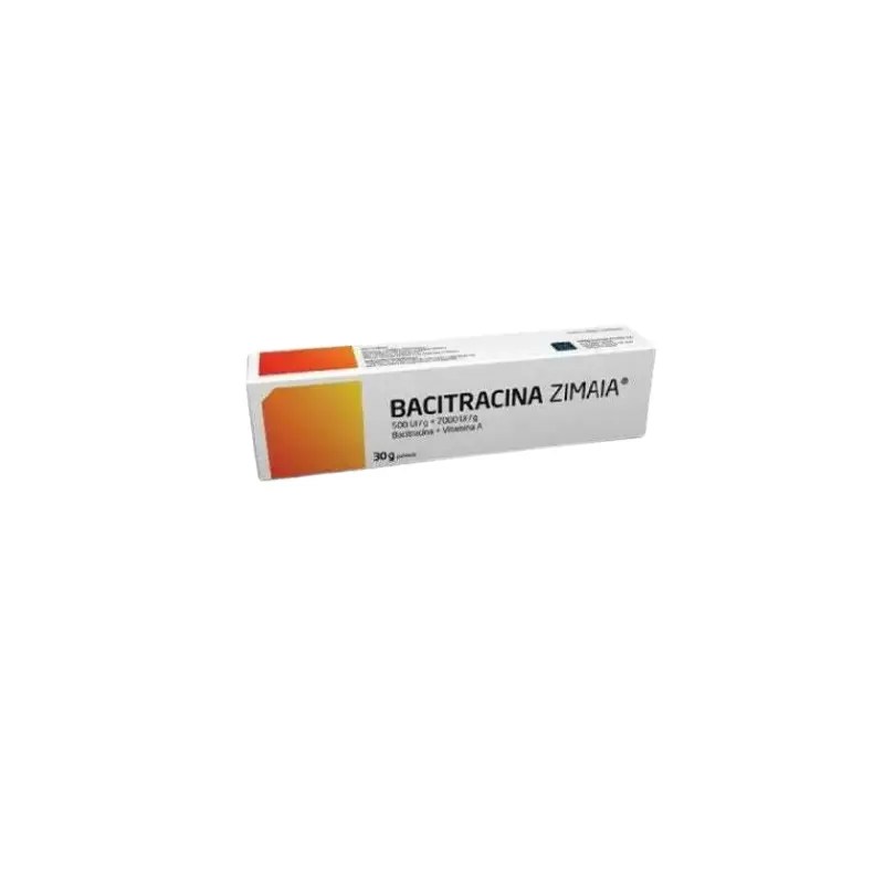 Bacitracina Zimaia 500/2000 UI/g pomada 30g