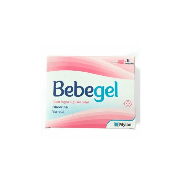 Bebegel 3830 mg/45 g x 6 gel rectal Bebegel 3830 mg/45 g x 6 gel rectal
