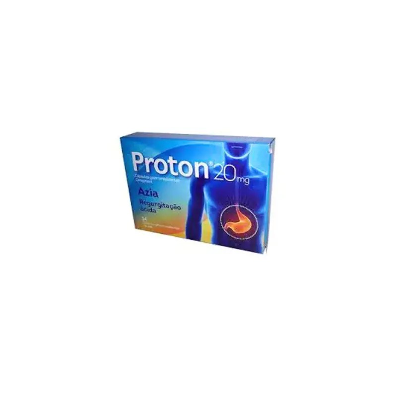 Proton 20 mg x14 cápsulas gastrorresistente Proton 20 mg x14 cápsulas gastrorresistente