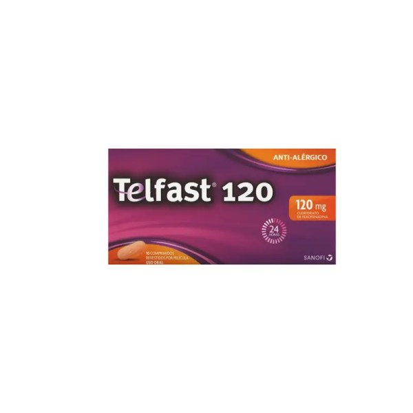 Telfast 120 120 mg x20 comprimidos Telfast 120 120 mg x20 comprimidos