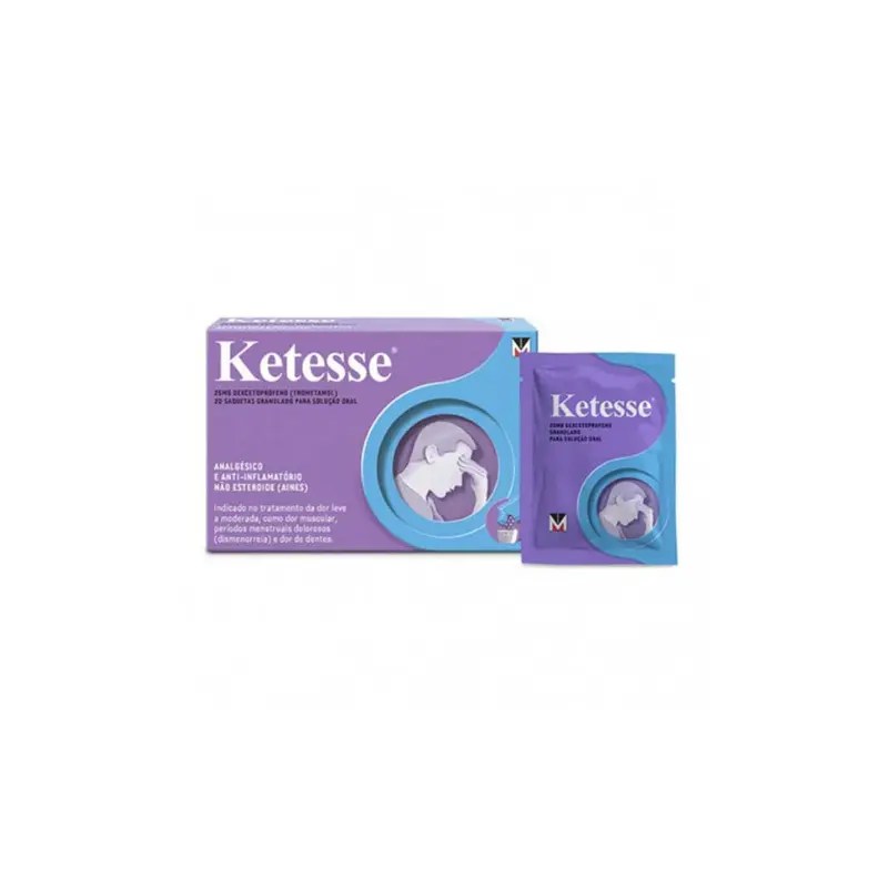 Ketesse 25 mg x20 comprimidos Ketesse 25 mg x20 comprimidos