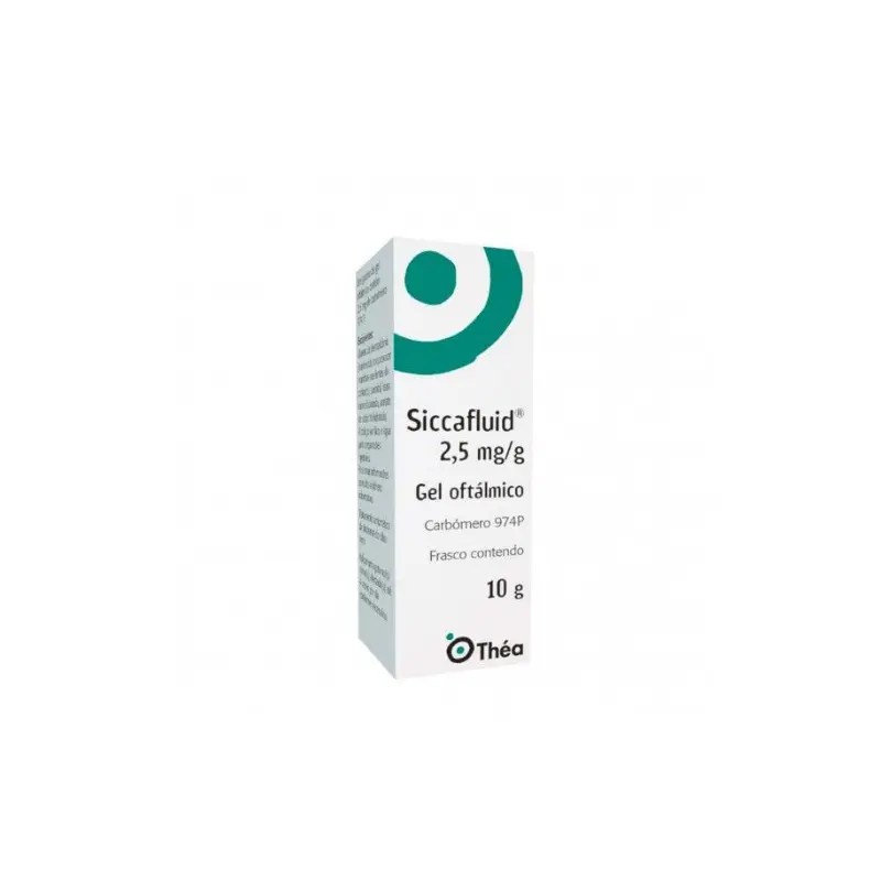 Siccafluid 2,5mg/g Gel Oftálmico 10g