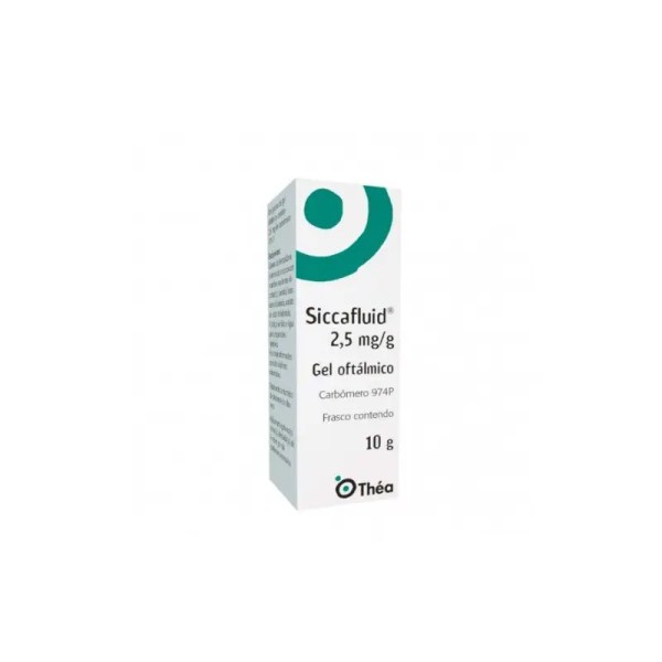 Siccafluid 2,5mg/g Gel Oftálmico 10g Siccafluid 2,5mg/g Gel Oftálmico 10g