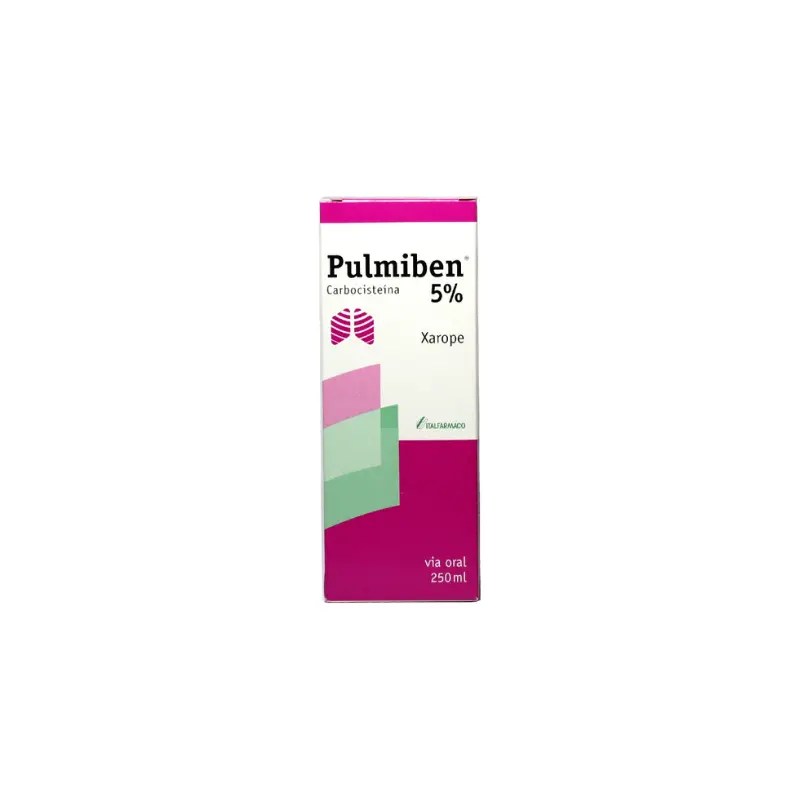 Pulmiben 5% 50 mg Xarope 250 ml