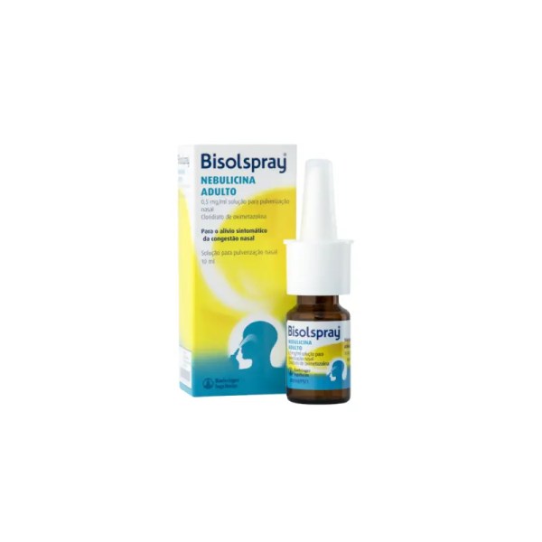 Bisolspray Nebulicina Adulto 0,5 mg/ml solução pulv nasal 10ml Bisolspray Nebulicina Adulto 0,5 mg/ml solução pulv nasal 10ml