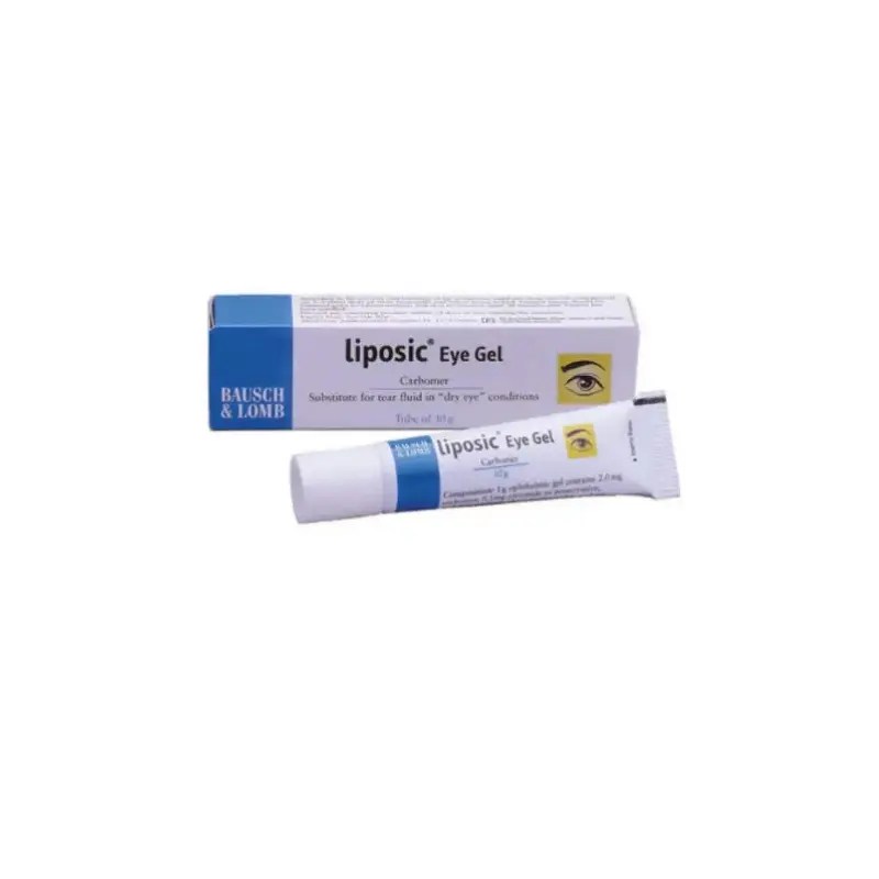 Liposic 2 mg/g gel oftálmico 10g Liposic 2 mg/g gel oftálmico 10g