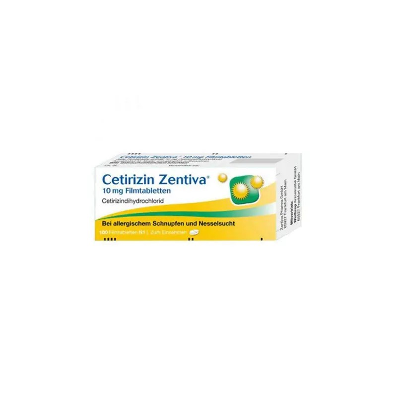 Zentiva Cetirizina 10 mg x20 Comprimidos