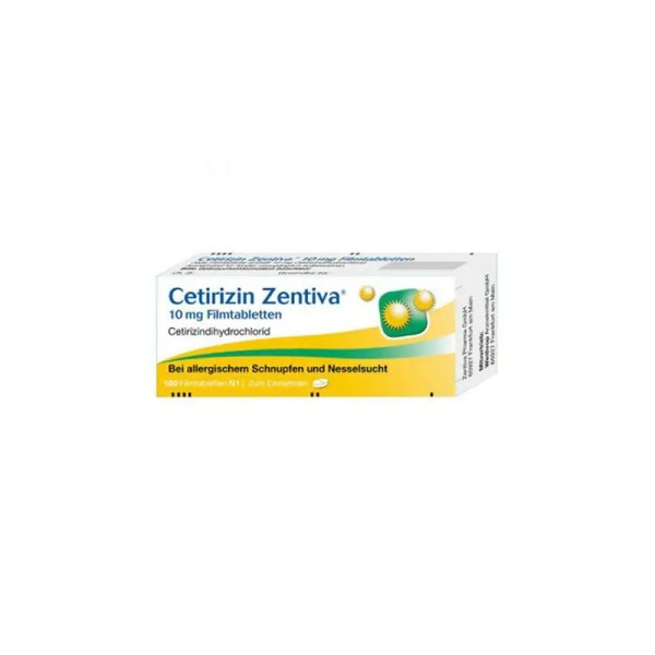 Zentiva Cetirizina 10 mg x20 Comprimidos Zentiva Cetirizina 10 mg x20 Comprimidos