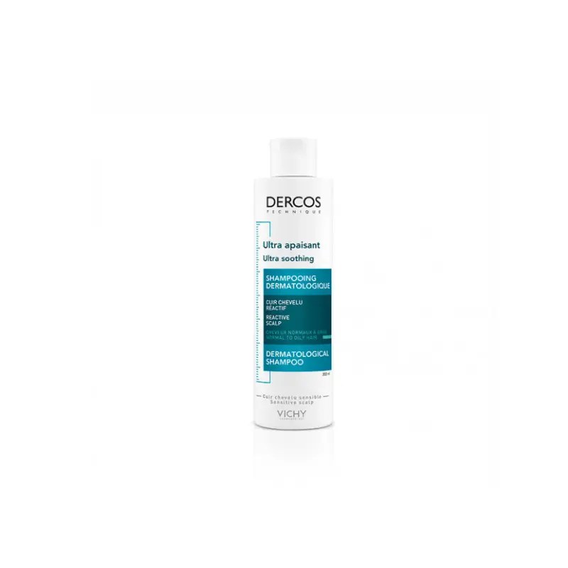 Dercos Champô Ultra Apaziguante Cabelo Oleoso 200ml Dercos Champô Ultra Apaziguante Cabelo Oleoso 200ml