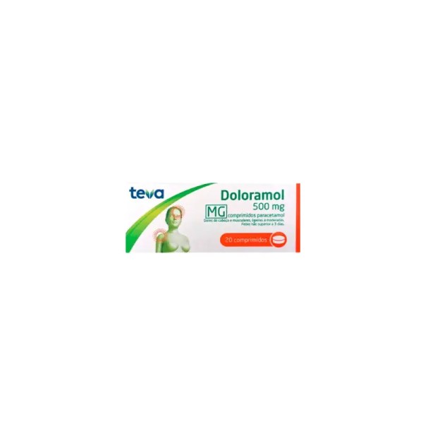 Doloramol 500 mg x20 Comprimidos Doloramol 500 mg x20 Comprimidos