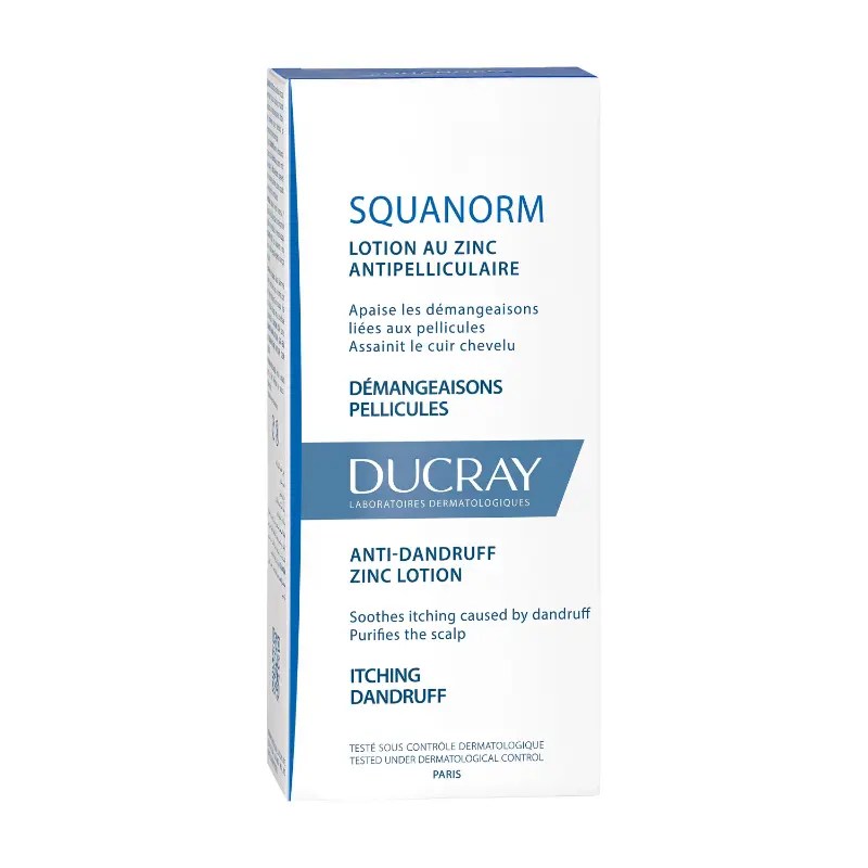 Ducray Squanorm Loção Anticaspa Com Zinco 200ml Ducray Squanorm Loção Anticaspa Com Zinco 200ml
