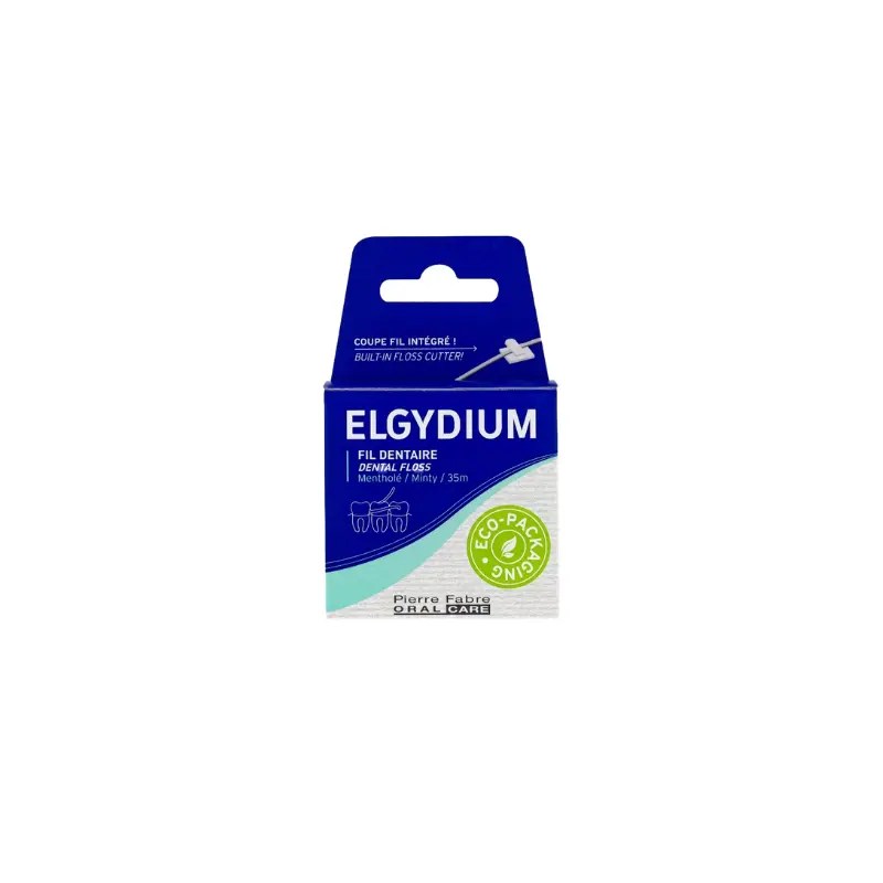 Elgydium Fio Dentário Eco Sabor Menta 35m