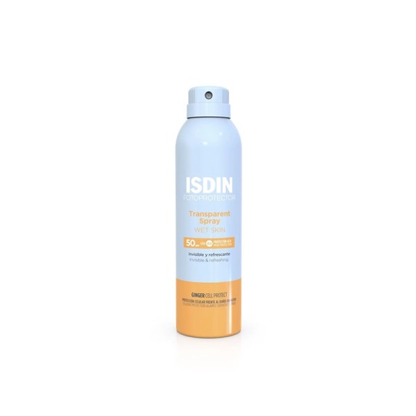 ISDIN Fotoprotector Transparent Spray Wet Skin SPF50+ 250ml ISDIN Fotoprotector Transparent Spray Wet Skin SPF50+ 250ml
