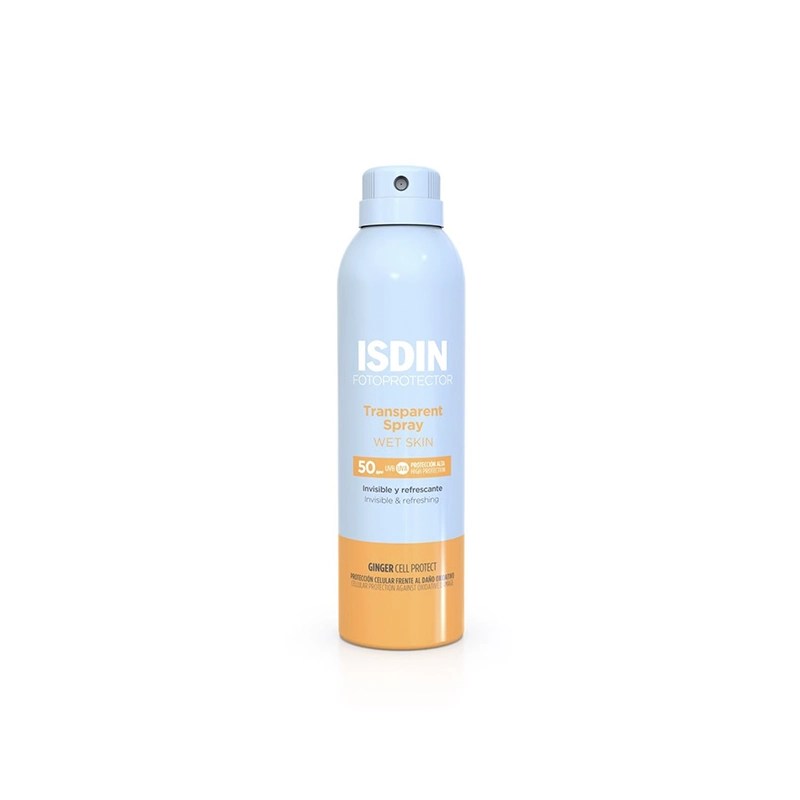 ISDIN Fotoprotector Transparent Spray Wet Skin SPF50+ 250ml ISDIN Fotoprotector Transparent Spray Wet Skin SPF50+ 250ml