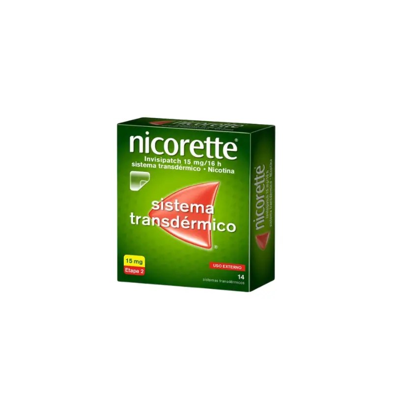 Nicorette Invisipatch 15 mg/16 h x14 Adesivos Nicorette Invisipatch 15 mg/16 h x14 Adesivos