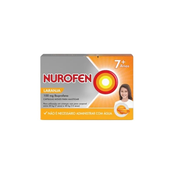 Nurofen 100 mg Cápsulas Moles para Mastigar Nurofen 100 mg Cápsulas Moles para Mastigar