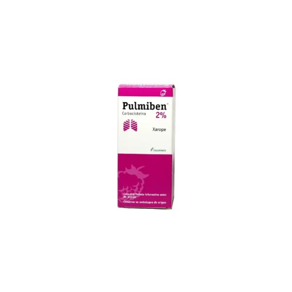 Pulmiben Tosse 2% 20mg/ml Xarope 125 ml Pulmiben Tosse 2% 20mg/ml Xarope 125 ml