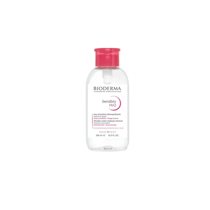 Bioderma Sensibio H2O Água Micelar Pump Reverse 500 ml