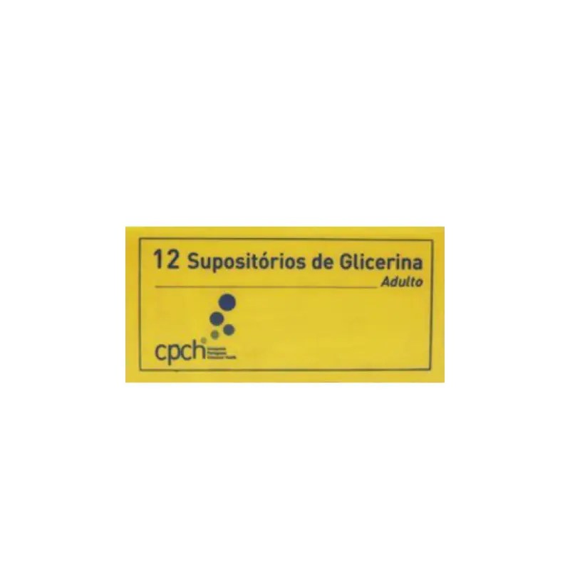 CPCH Supositórios de Glicerina Adulto 1970 mg x12 CPCH Supositórios de Glicerina Adulto 1970 mg x12