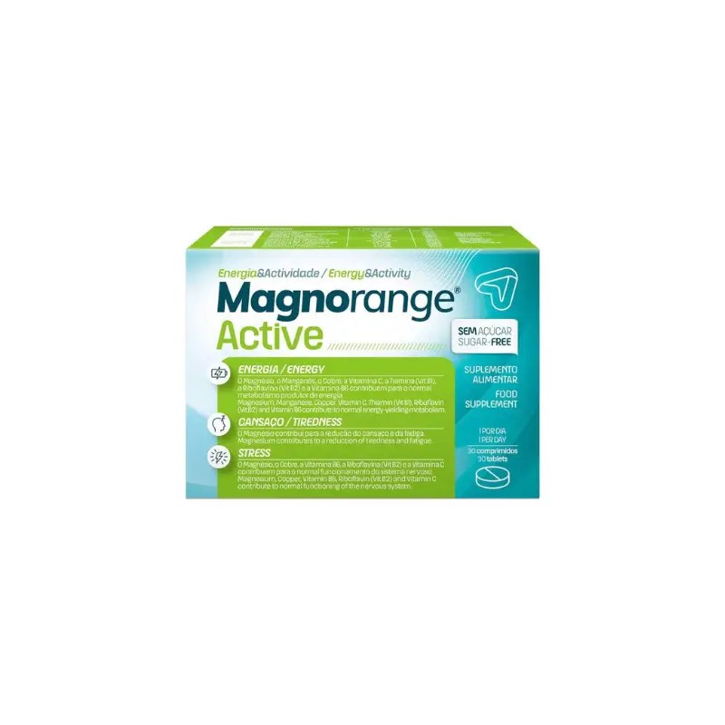 Magnorange Active x30 Comprimidos Magnorange Active x30 Comprimidos