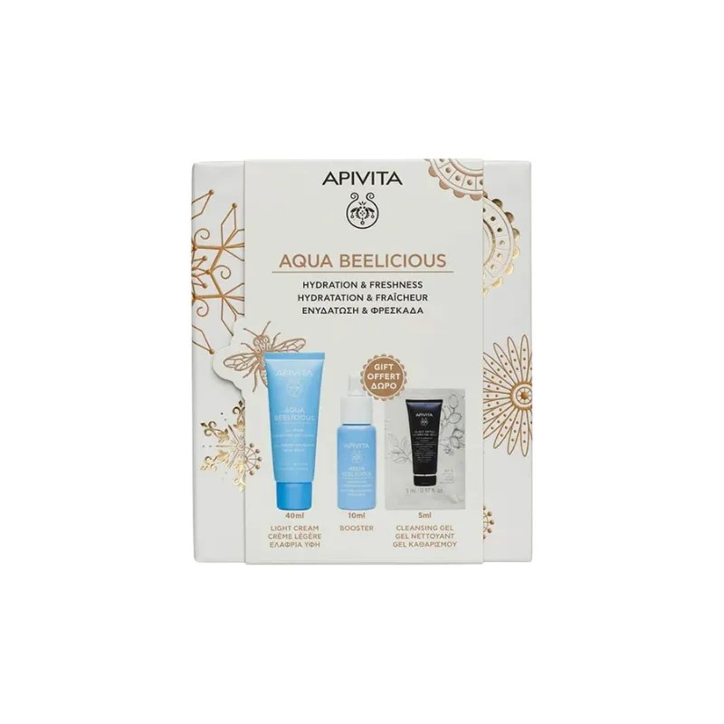 Apivita Aqua Beelicious Gel Creme + Oferta Booster 10ml + Gel Limpeza 5ml Apivita Aqua Beelicious Gel Creme + Oferta Booster 10ml + Gel Limpeza 5ml
