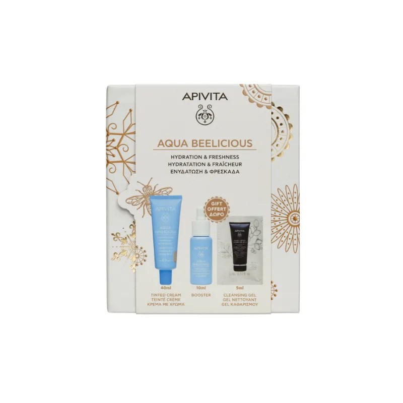 Apivita Aqua Beelicious Creme Cor Spf30 + Oferta Booster 10ml + Gel Limpeza 5ml Apivita Aqua Beelicious Creme Cor Spf30 + Oferta Booster 10ml + Gel Limpeza 5ml