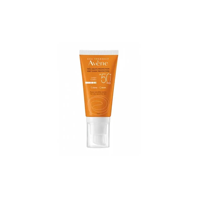 Avène Protetor Solar Rosto Creme SFP 50+ Pele Seca e Sensível