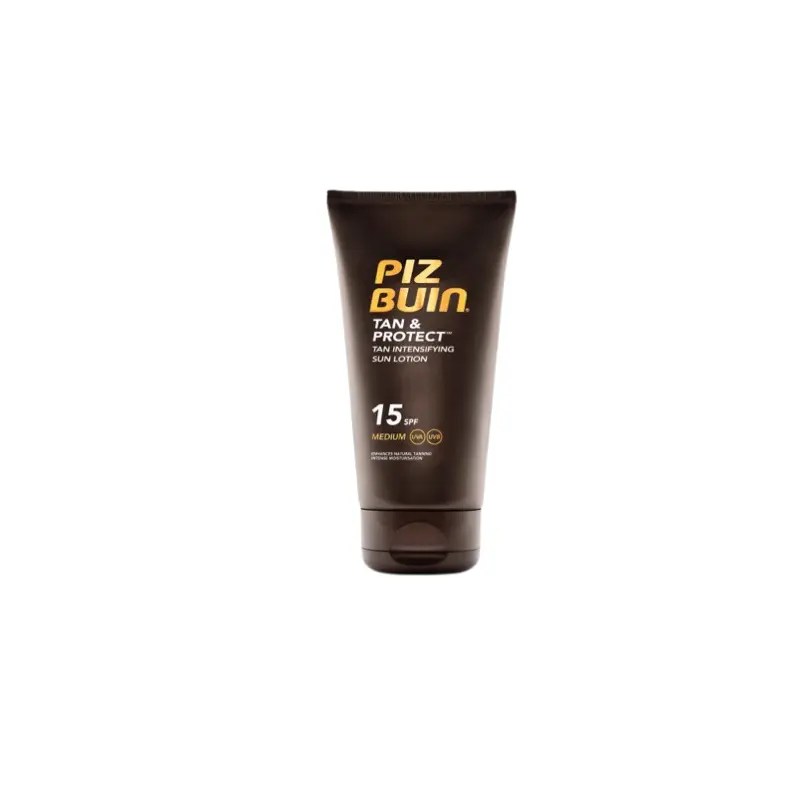 PIZ BUIN TAN & PROTECT FPS15 LOÇÃO INTENSIFICADORA DE BRONZEADO 150mL