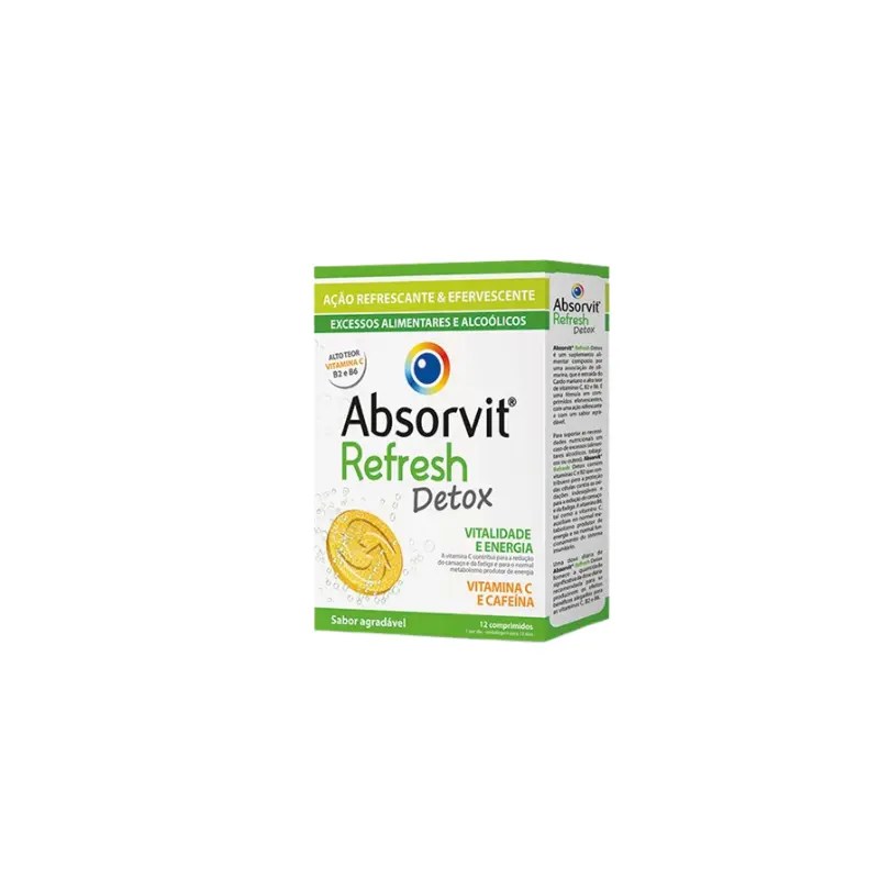 Absorvit Refresh Detox Comprimidos Efervescentes