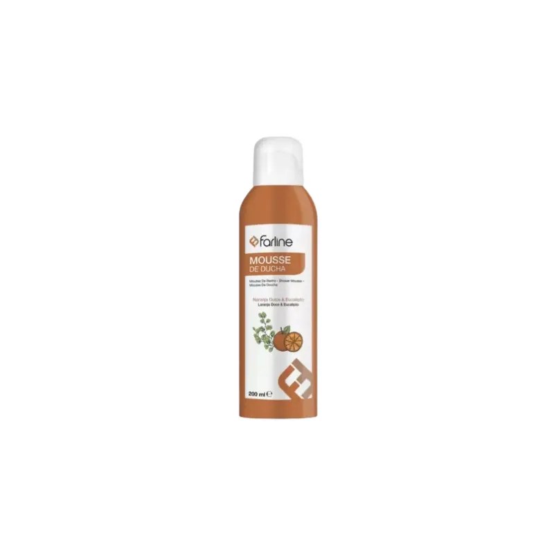 Farline Mousse Banho Laranja Doce / Eucalipto 200 ml