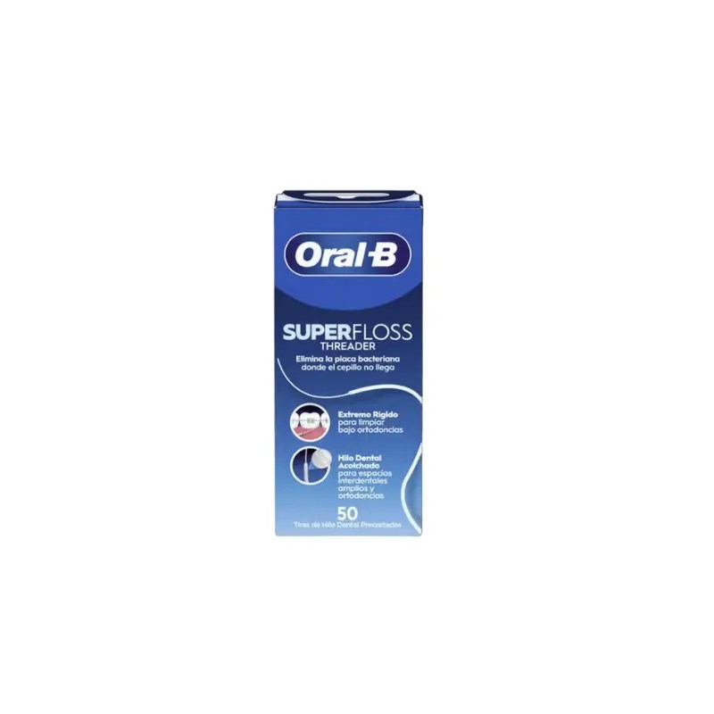 Oral B Super Floss Threader Fio DentX50