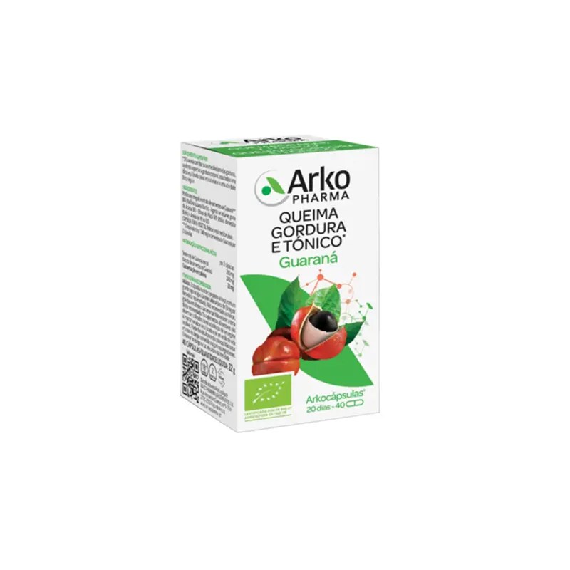Arkocápsulas Guaraná BIO 40 cáps