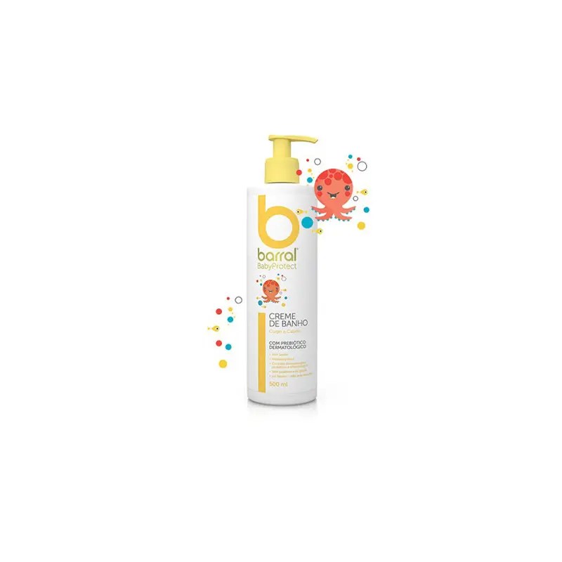 Barral BabyProtect Duo Creme de Banho 2 x 500 ml com Oferta de 2ª Embalagem