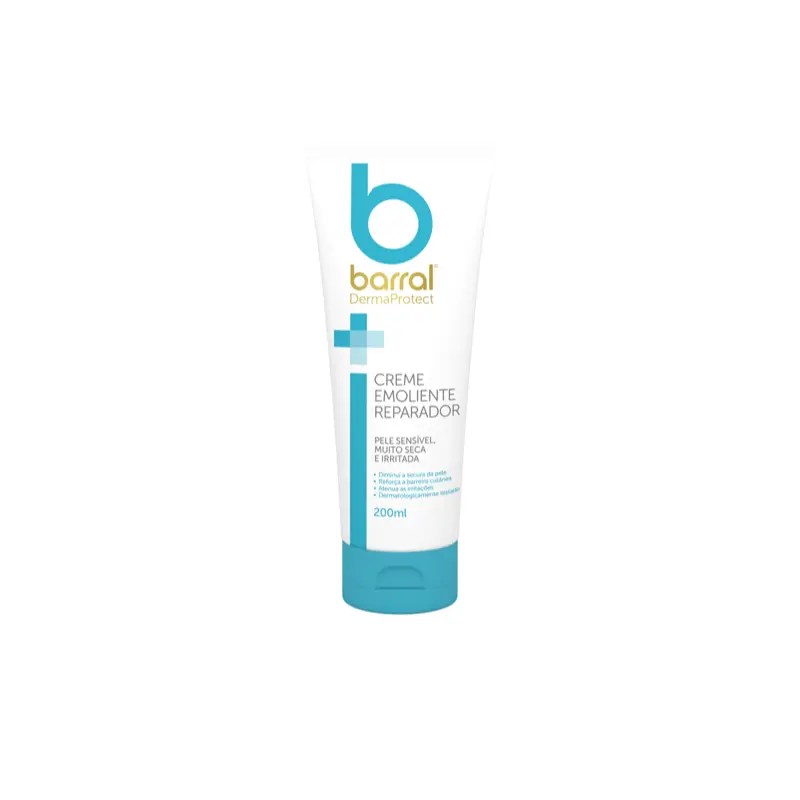 Barral DermaProtect Duo Creme Emoliente Reparador 2 x 200 ml com Oferta de 2ª Embalagem