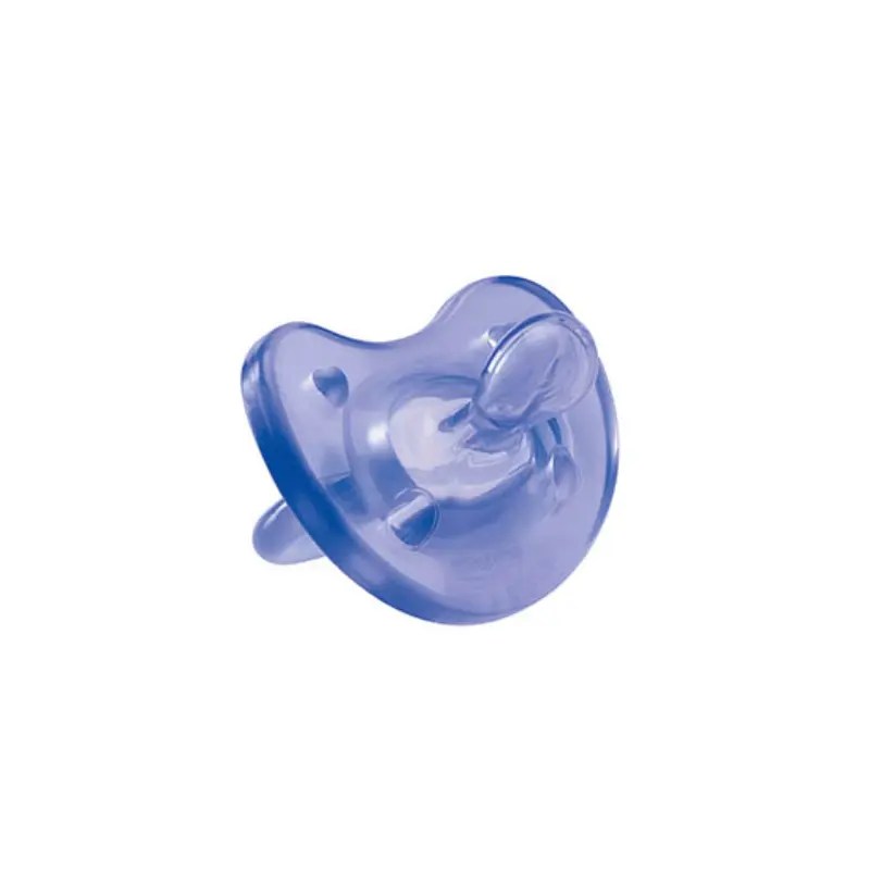 Chupeta Chicco Soft cor Neutra silicone 6-16m