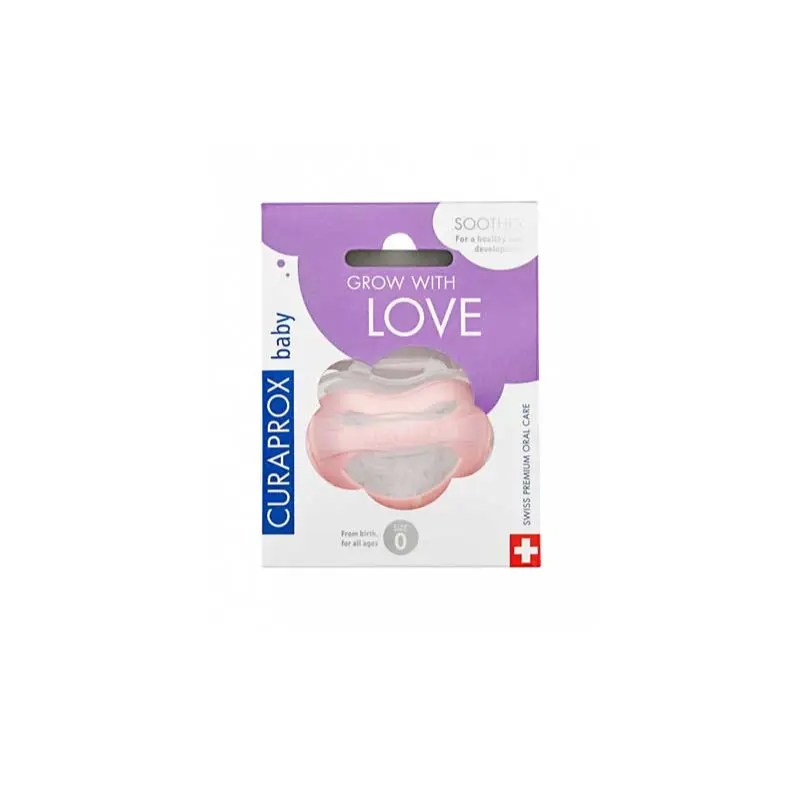 Curaprox Baby Chup Silic Rosa T0
