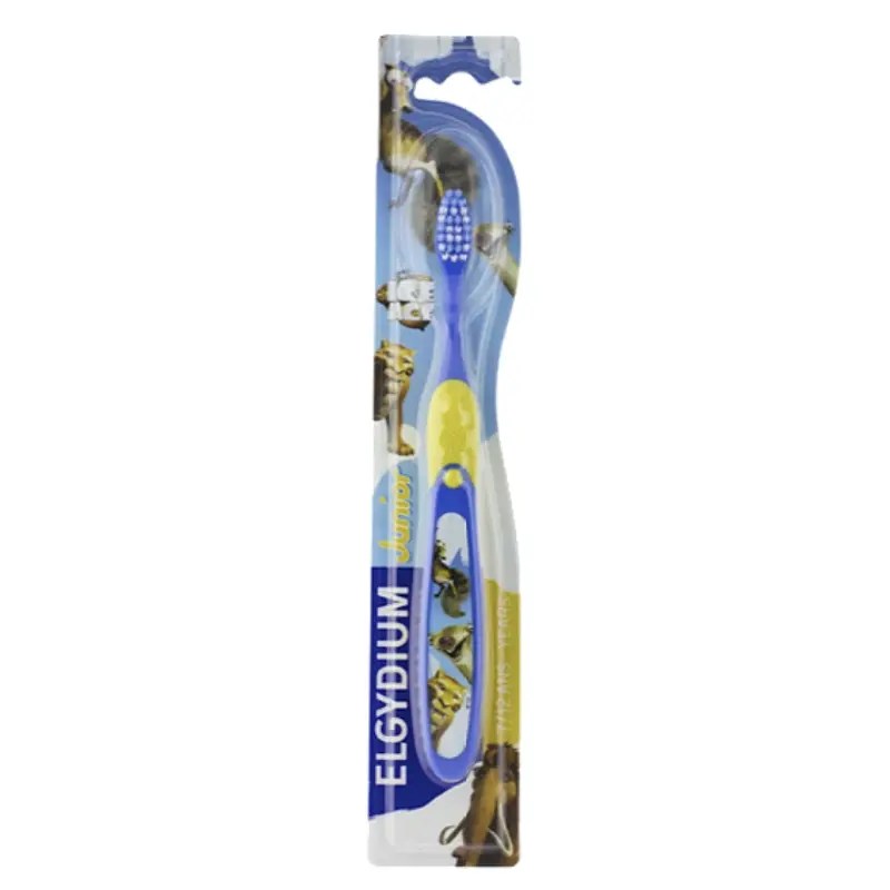 ELGYDIUM Junior Ice Age – escova de dentes de 7 a 12 anos